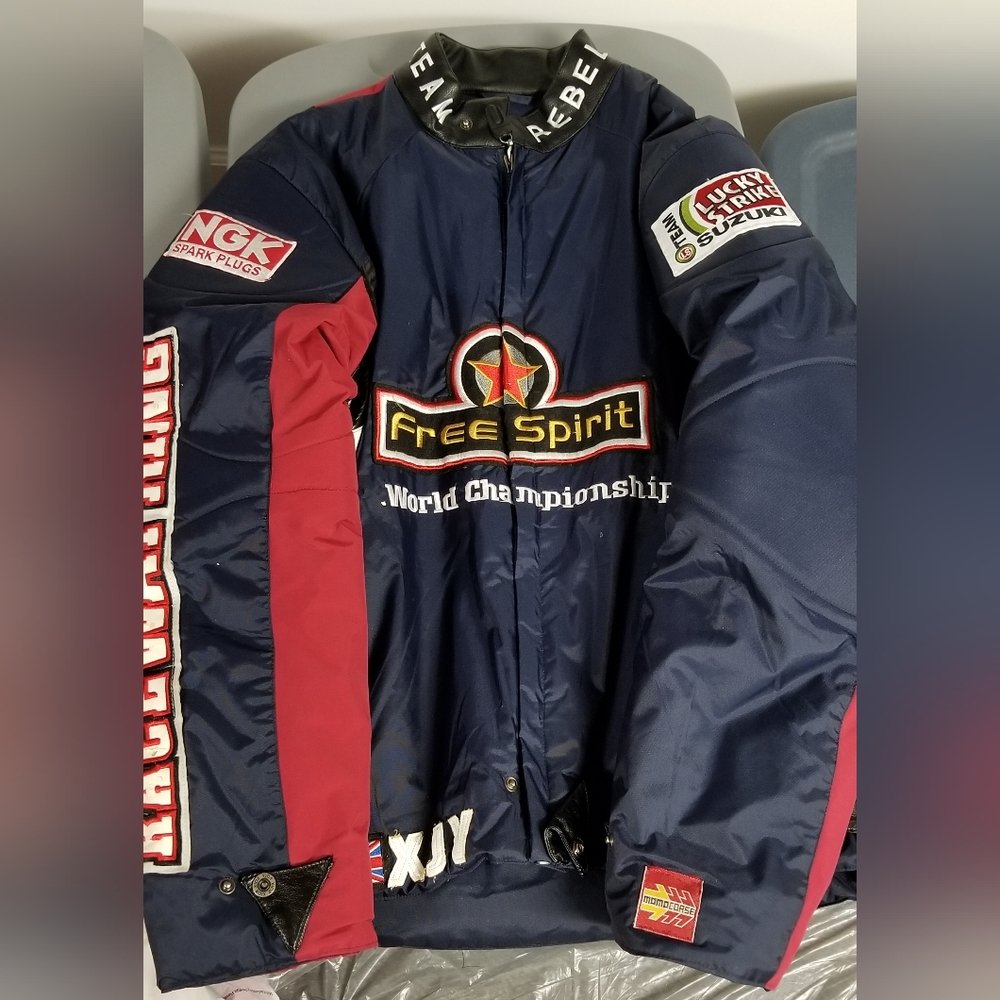 XIOS World Champion Racing Bomber Jacket men's size XXL